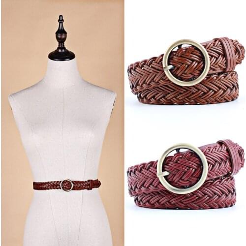 Женские плетеные ремни Ryfix China At AliExpress