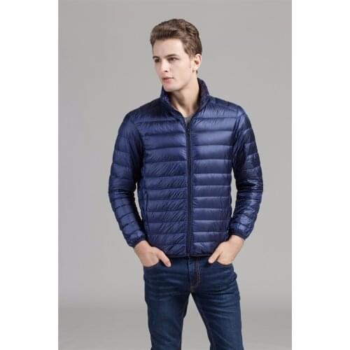 Shanghai Story Autumn Winter 90 Duck Down Jacket, Ultra Light Thin plus size winter jacket for men Fashion mens Outerwear coat