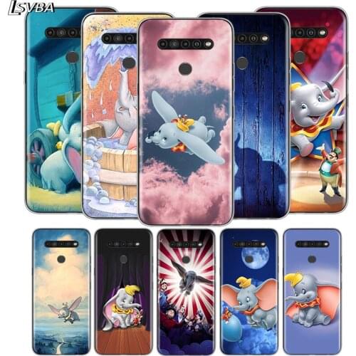 Cute Baby Dumbo For LG V60 V50S V50 G8X G8S G8 G7 ThinQ 5G K61 K51S K41S K30 K20 Q60 Q9 Soft Phone Case