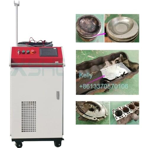 Remove paint from deck mold removal paint laser cleaning machine