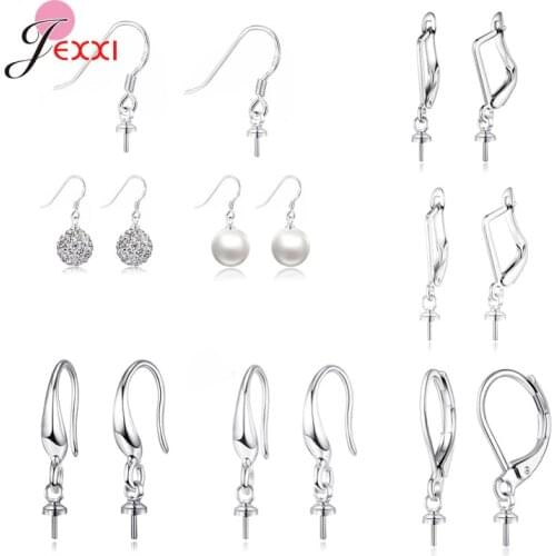 New Arrival Cheap Price 925 Sterling Silver Jewelry Accessory Women Girls Fashion Earring Hooks Buckles For DIY Handmaking