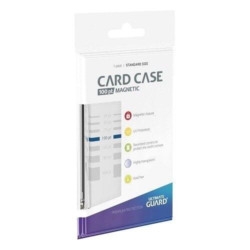 5 Pieces/Pack Ultimate Guard 100pt Magnetic Card Cases - Holds Regular Baseball, Football, Hockey Cards protector Card Sleeves