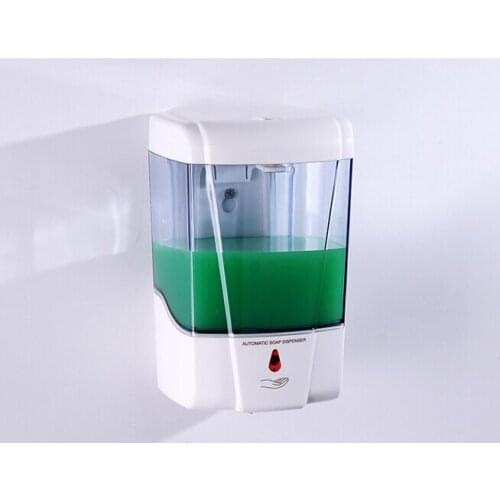Bathroom automatic Soap Dispenser Shower Liquid Shampoo 500ml Wall Mounted Bathroom Shower Soap Dispenser