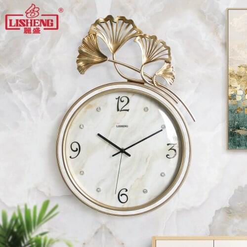 Free Shipping Modern Minimalist Clocks for Living Room Bedroom Noiseless Creative Graceful Clock Cool Nordic Quartz Clock