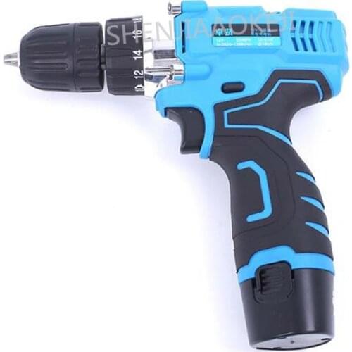 12V-5 two-speed rechargeable electric drill 18+1(W) Multifunctional household electric screwdriver Lithium drill 15N.M torque