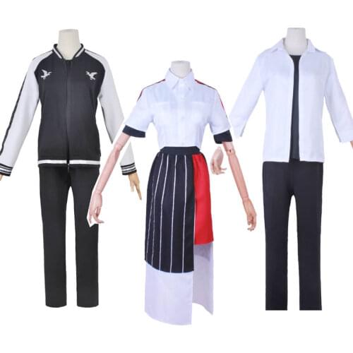Anime Agent of Time Qiao Ling Time Agent Cos Shirt T-shirt Cosplay Costume Half-length Skirt Blouse Fashion Commuter Outfit