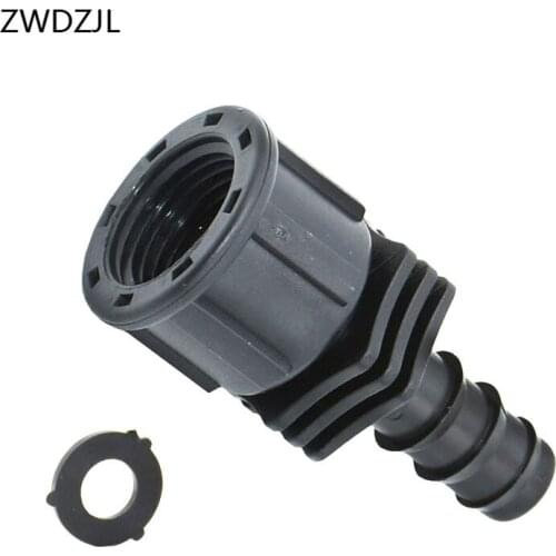Drip irrigation female 1/2 to the 16mm hose connector 1/2 end cap barb tap hose connector adapter 2pcs