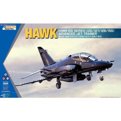 KINETIC K3206 1:32 Scale HAWK100 SERIES 100/127/128/155 ADVANCED JET TRAINER Model Kit