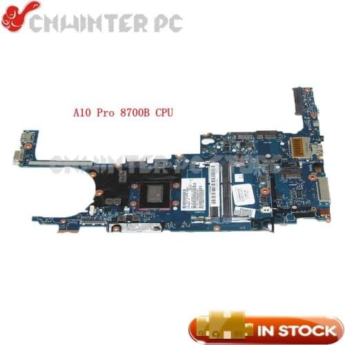 NOKOTION 826628-001 For HP 725 G3 Laptop Motherboard A10 Pro 8700B CPU onboard DDR3 LADYLUCK-6050A2725101-MB-A02