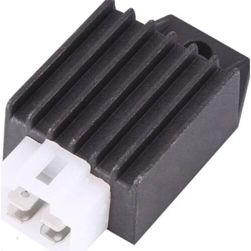 Motorcycle Accessories Voltage Regulator Aluminum Rectifier for GY6 50cc 125cc 150cc, ATV