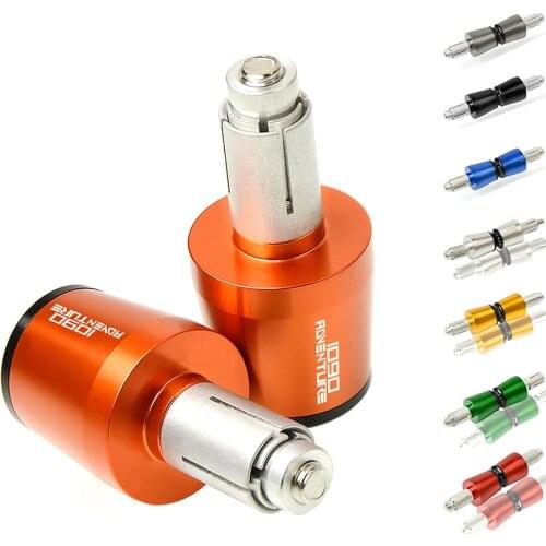 Motorcycle Handlebar Grips Bar Ends Sliders CNC Handle Bars Grip Cap Plug Slider For 1090 ADVENTURE R 1090ADVENTURE 2017 18