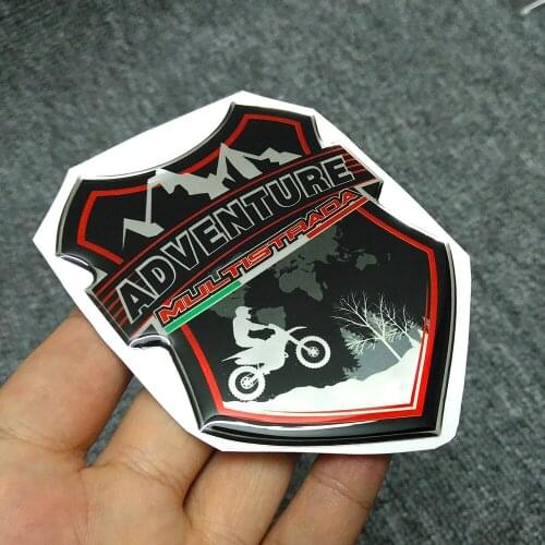 MULTISTRADA 950 1260 Stickers Decal For Ducati Trunk Emblem Tank Pad Protector Panniers Luggage Aluminium Case 2018 2019 2020