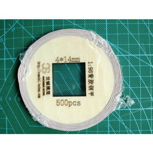 Ship model building kits decoration accessories Scale 1:96 ship Copper hull 500 pcs / roll