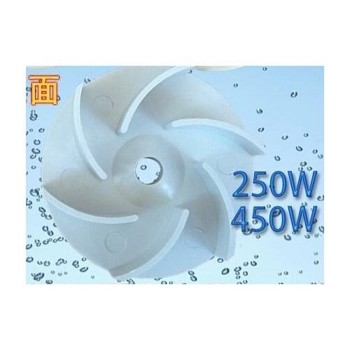 250W/450W Machine tool cooling pump impeller pump plastic pump leaf blade Diameter 84mm height 22mm hole 10mm