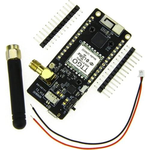 TTGO LORA32 433/868/915Mhz 433MHz SX1276 ESP32 Oled-display BT Wireless WIFI Lora Development Board Adapter Board