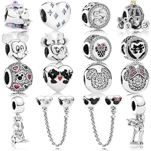 Diseny Charms 100% Real 925 Sterling Silver Mrs Potts Charm Chip Charm Fit Original Brand Bracelet Diy Jewelry