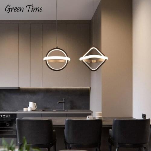 Modern Simple LED Pendant Lights for Dining Room Kitchen Living Room Bedroom Pendant Lamps Home Indoor Decor Lighting Lustres