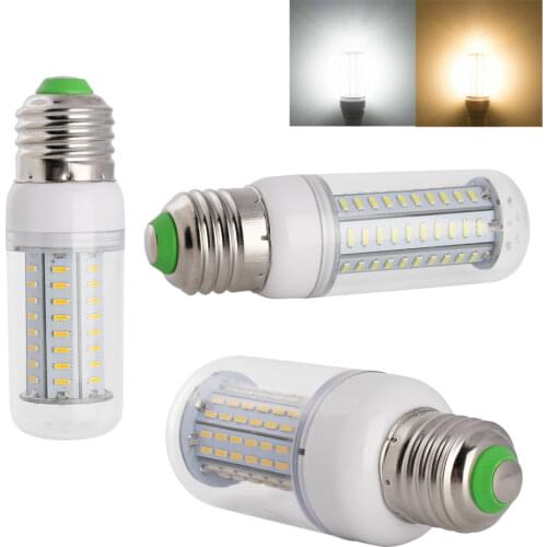 Dimmable LED Corn Bulb E27 SMD 4014 LED Lamp 64 80 126Leds Chandelier Spotlight for House Ligthting 14W 18W 25W 110V 220V