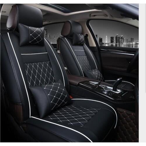 Universal PU Leather car seat covers For Suzuki Swift Wagon GRAND VITARA Jimny Liana 2 Sedan Vitara sx4 auto accessories styling
