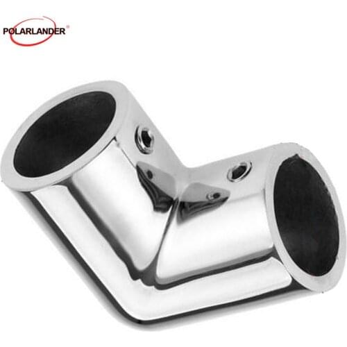 Boat Hand Rail Fitting 1PC 316 Stainless Steel Heavy Duty Marine Grade Fit 90 Degree Elbow For 25mm Pipe Tubing Mount Hardware
