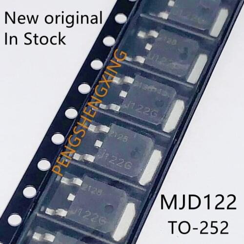 10PCS/LOT MJD122 TO-252 8A 100V New original spot hot sale