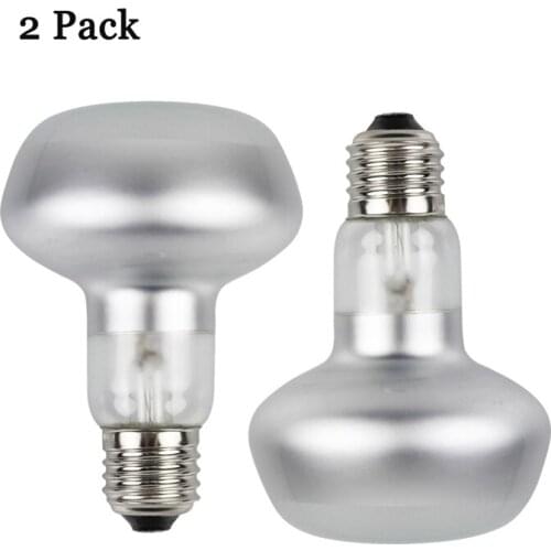 2 Pack 75W UVB Reptile Light UVA UVB Heat Lamp Bulb Bearded Dragon Accessories for Reptiles 220V