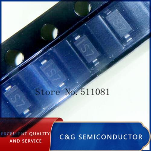 500PCS BAT42 BAT42W SOD-123 S7