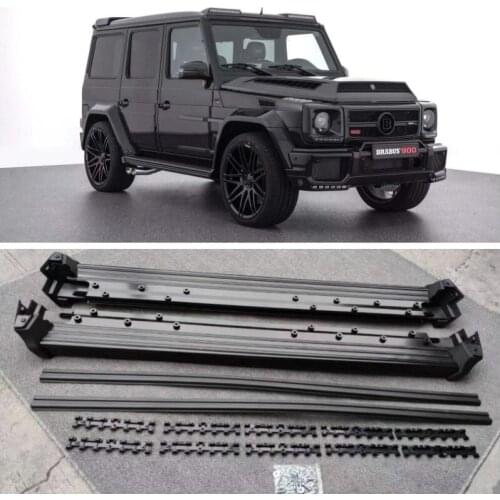 High quality Aluminum alloy Running Boards Side Step Bar Pedals For Mercedes-Benz G class W463 G350 G500 G550 G63 2004-2018