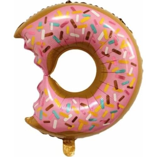 Food Festival Balloon Donut Ice Cream Aluminum Foil Hydrogen Balloon Birthday Party Decoration Children Toy Balloon Wholesale