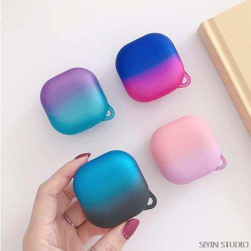 Gradient Case for Samsung Galaxy Buds Live Hard PC Matte Protective Cover for Galxy buds live Wireless Earphone Headset Case