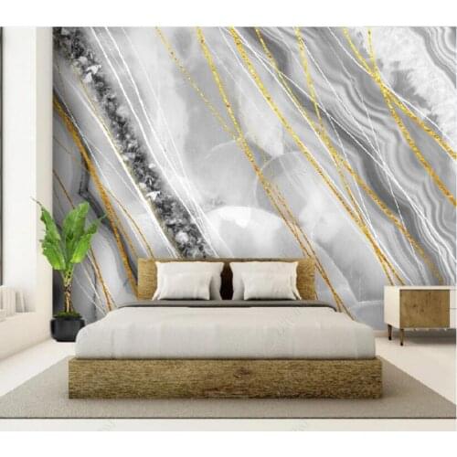 Papel de parede light luxury crystal marble pattern agate stone background wall 3d wallpaper,bedroom KTV bar mural wall decor