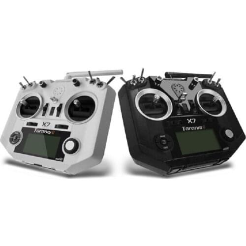 FrSky ACCST Taranis Q X7 Transmitter 2.4G 16CH Mode 2 White Black International Version for RC Drone