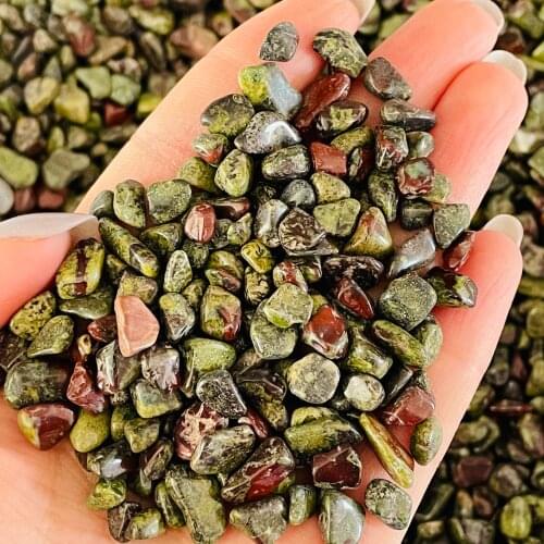 Natural Dragon Blood Stone Tumbled Stones Quartz Crystals Mineral Gemstones Reiki Healing Fish Tank Decoration