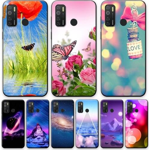 For Tecno Camon 15 Air Case TPU Cover on Camon 15 Air Soft Silicone Phone Case For Tecno Camon 15 Air Cool Fashion Pattern Coque