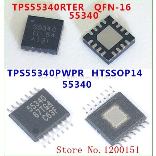 TPS55340 55340 TTPS55340RTER QFN16 TPS55340PWPR HTSSOP14