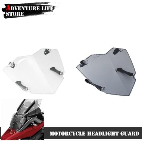 Motorcycle Front Headlight Guard Cover Lens Headlight Protector Plastic For 2013-2019 BMW R1200GS ADVENTURE LC R 1200GS ADV