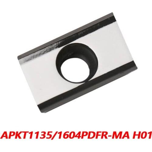10pcs APKT 1135 1604 H01 MA CNC Lathe Tool Milling Inserts Used For Finishing And Semi-finishing Of Iron And Non-ferrous Metals