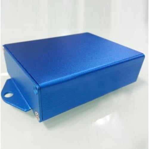 Aluminum Enclosure Circuit Board Shell Electrical Enclosure Box DIY 64X24X80mm Panel Ear NEW
