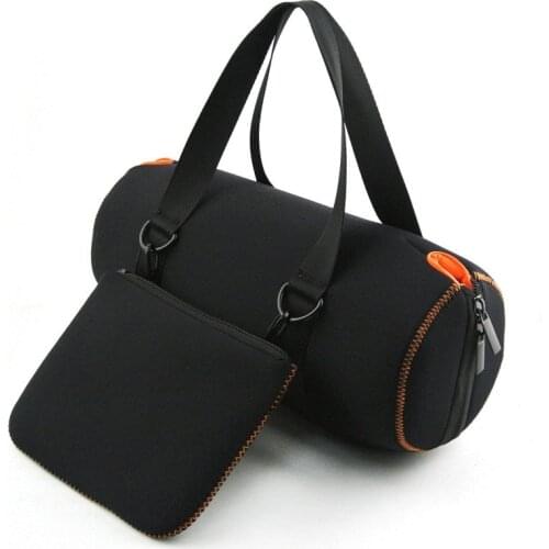 Soft Storage Carrying Travel Case Cover for Sony XB40 Portable Wireless Bluetooth Speaker (2017 model) - Fits the Wall Charger