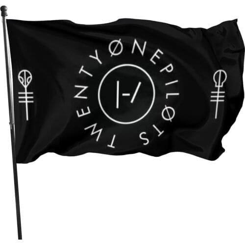 90x150cm Twenty One Pilots Flag Banner Flag Decoration Indoor Or Out Door Flag for Decoration banner