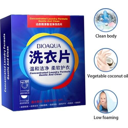 Hot Sale Laundry Tablets New Formula Laundry Detergent Nano Super Concentrated Washing Sheets Laundry sheets for Cleaning