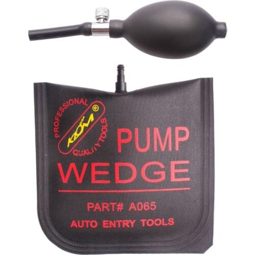 KLOM PUMP WEDGE LOCKSMITH TOOLS Auto Air Wedge Airbag Lock Pick Set Open Car Door Lock Medium Size 5.9 inch*5.9 inch