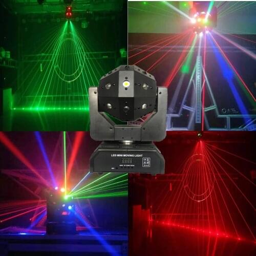 Three-in-one 16*3 laser effect beam strobe moving head light stage light Christmas party music party disco lighting venue use