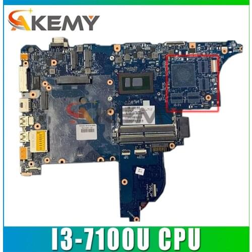 Mainboard 916831-001 916831-601 916831-501 For HP ProBook 640 G3 650 G3 640-G3 650-G3 Laptop motherboard I3-7100U Notebook PC