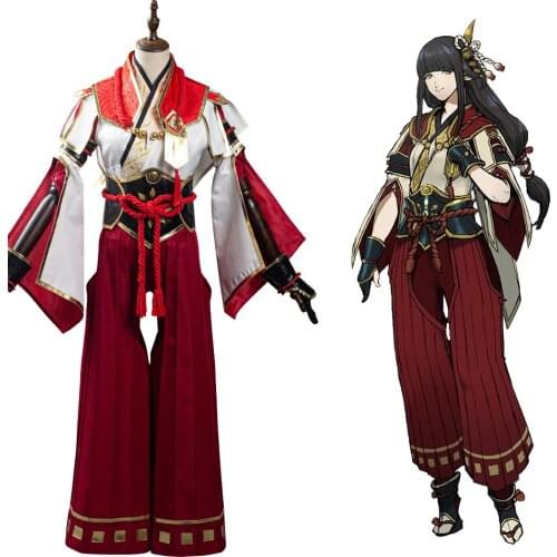 Monster Hunter Rise Hinoa Cosplay Costume Outfits Halloween Carnival Suit
