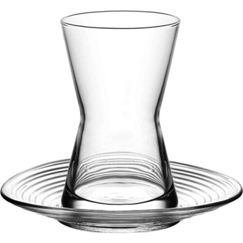 LAV Brand Turkey Black Tea Cup Saucer Sets Bohea Teacup Turk Kahvesi Turkish ESPRESSO SHOT Glass Coffee Mug Dish Sake Tumbler