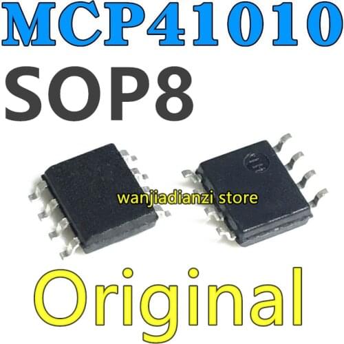 NEW MCP41010 41010I MCP41010-I/SN SOP8 Digital potentiometer chip IC, communication conversion, high speed CAN transceiver