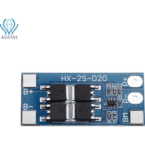 2S 10A Li-ion 7.4v 8.4V 18650 BMS PCM battery protection board bms pcm for li-ion lipo battery cell pack