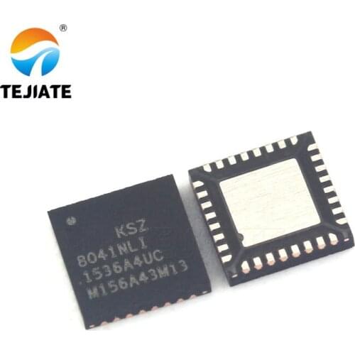 2PCS KSZ8041NLITR KSZ8041NLI Industrial QFN32 Ethernet port transformer