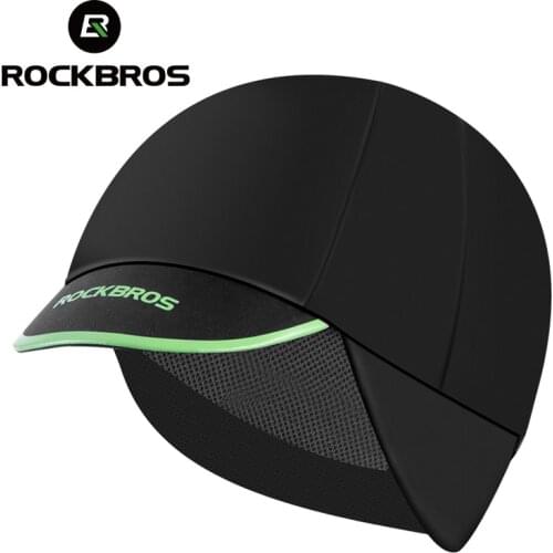 ROCKBROS Outdoor Sports Hiking Caps Mens Camping Bicycle Snowboard Ski Warmer Caps Fishing Running Windproof Hats UV Protection